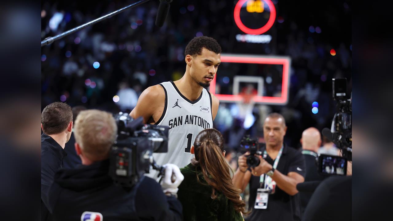 22歲溫班亞瑪首登全明星先發！成為馬刺隊史第3位「長人狀元」