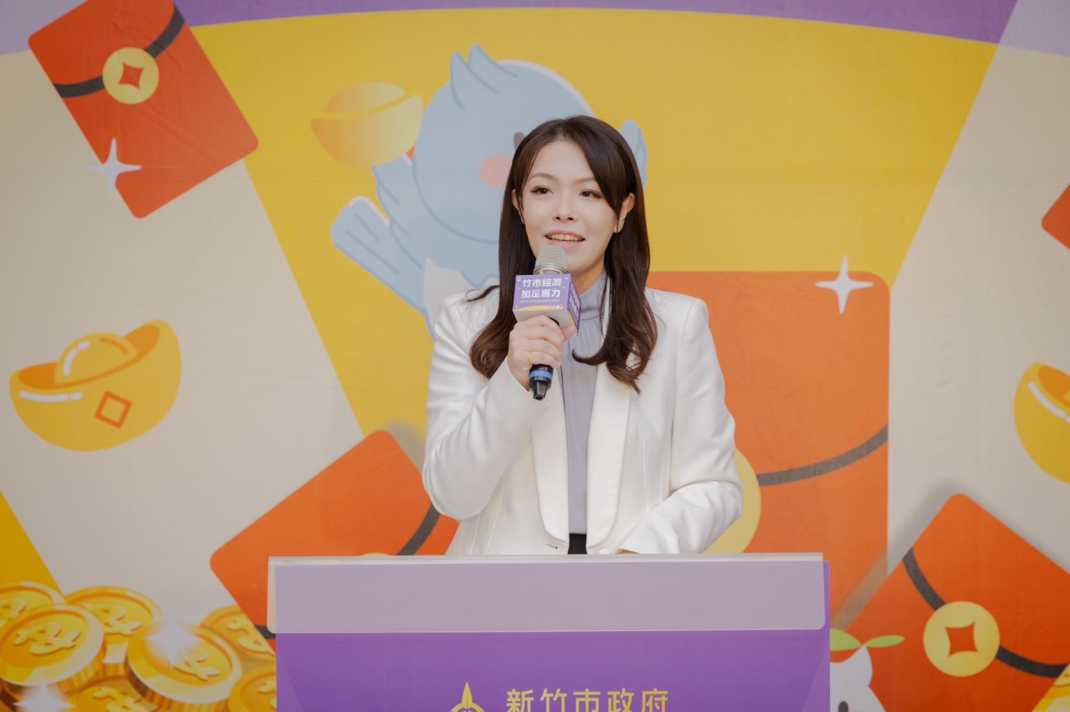 高虹安宣布發放5000元消費金　四大...