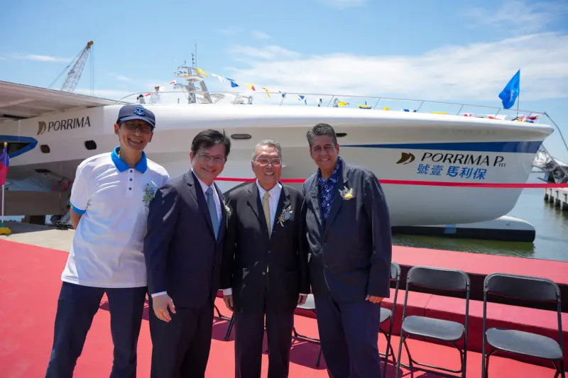 林佳龍攜手企業赴友邦　他幽默喊：有補...