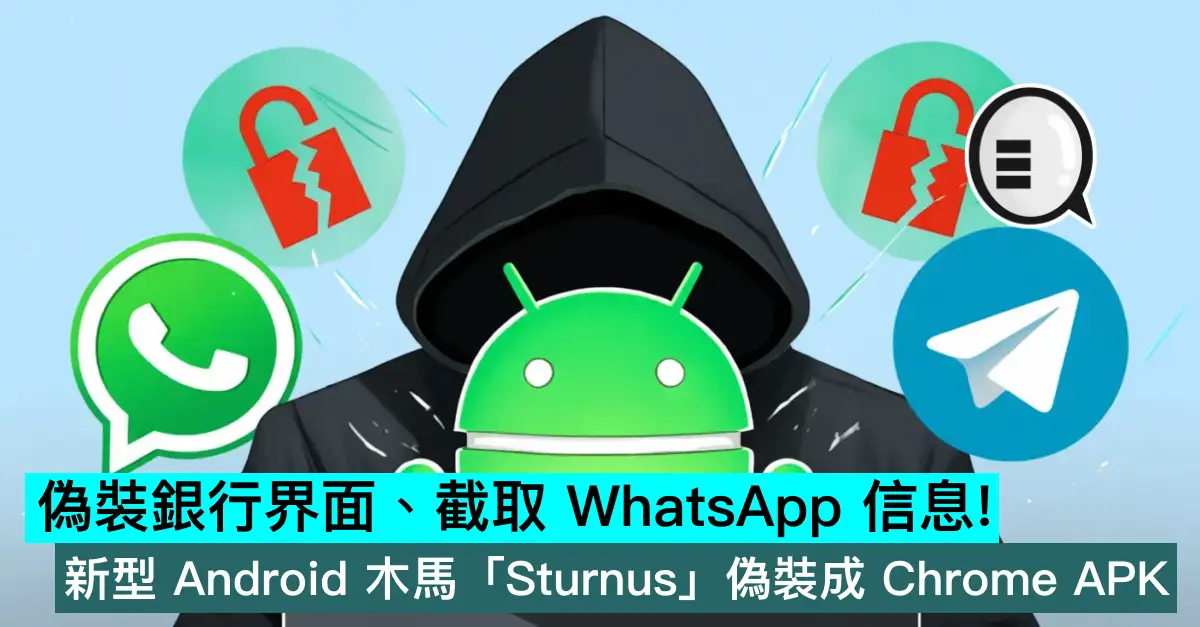 偽裝銀行界面、截取 WhatsApp...