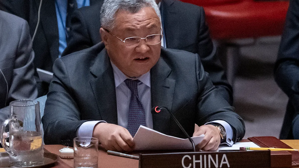 北京火氣愈來愈大！中國駐聯合國大使嗆聲高市早苗，「敢介入台海、將引《憲章》動武捍衛領土完整」