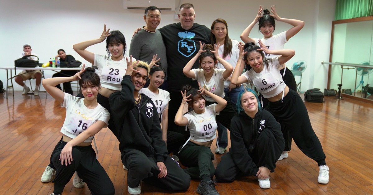 世界冠軍舞團抵台訓練！Wing Stars快閃3城市秀成果