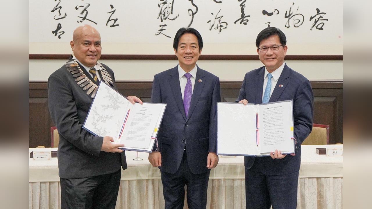 吐瓦魯總理國是訪問結束！外交部大讚：台吐邦誼篤睦友好