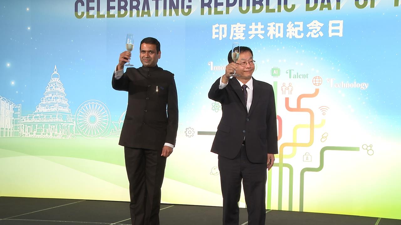 印度共和國紀念日 印台互動升溫! 雙方盼深化安全.經貿合作