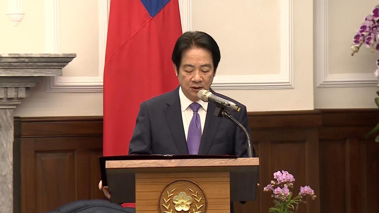 台美科技聯盟深化！賴總統府內接見美光總裁