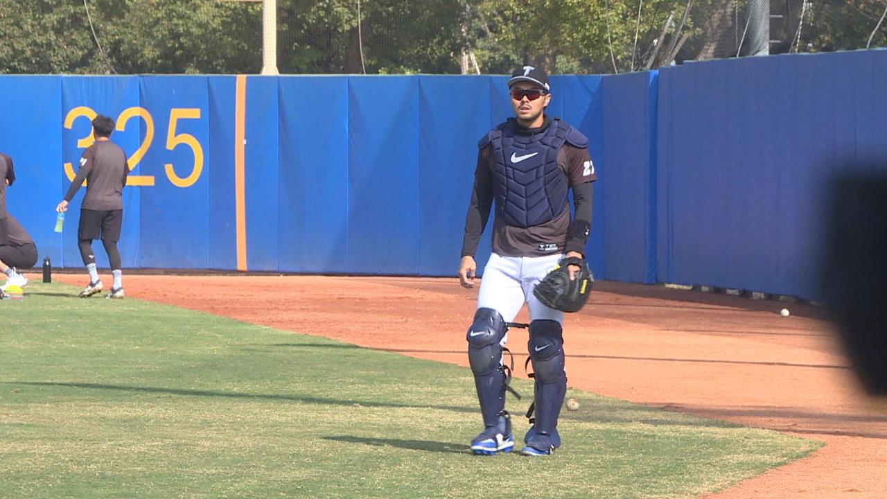 WBC台灣隊集訓 旅美投手陳柏毓.資深老將陳冠宇加入訓練