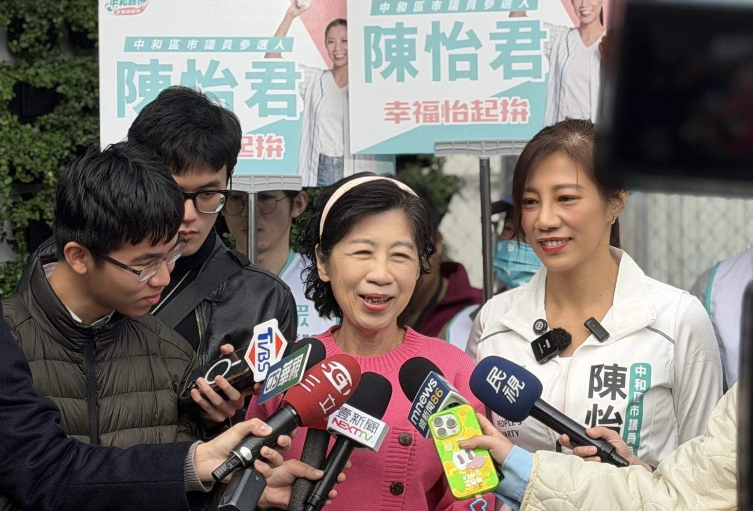 輔選白營小雞「突哽咽」！陳佩琪：謝謝你們把阿北救出來