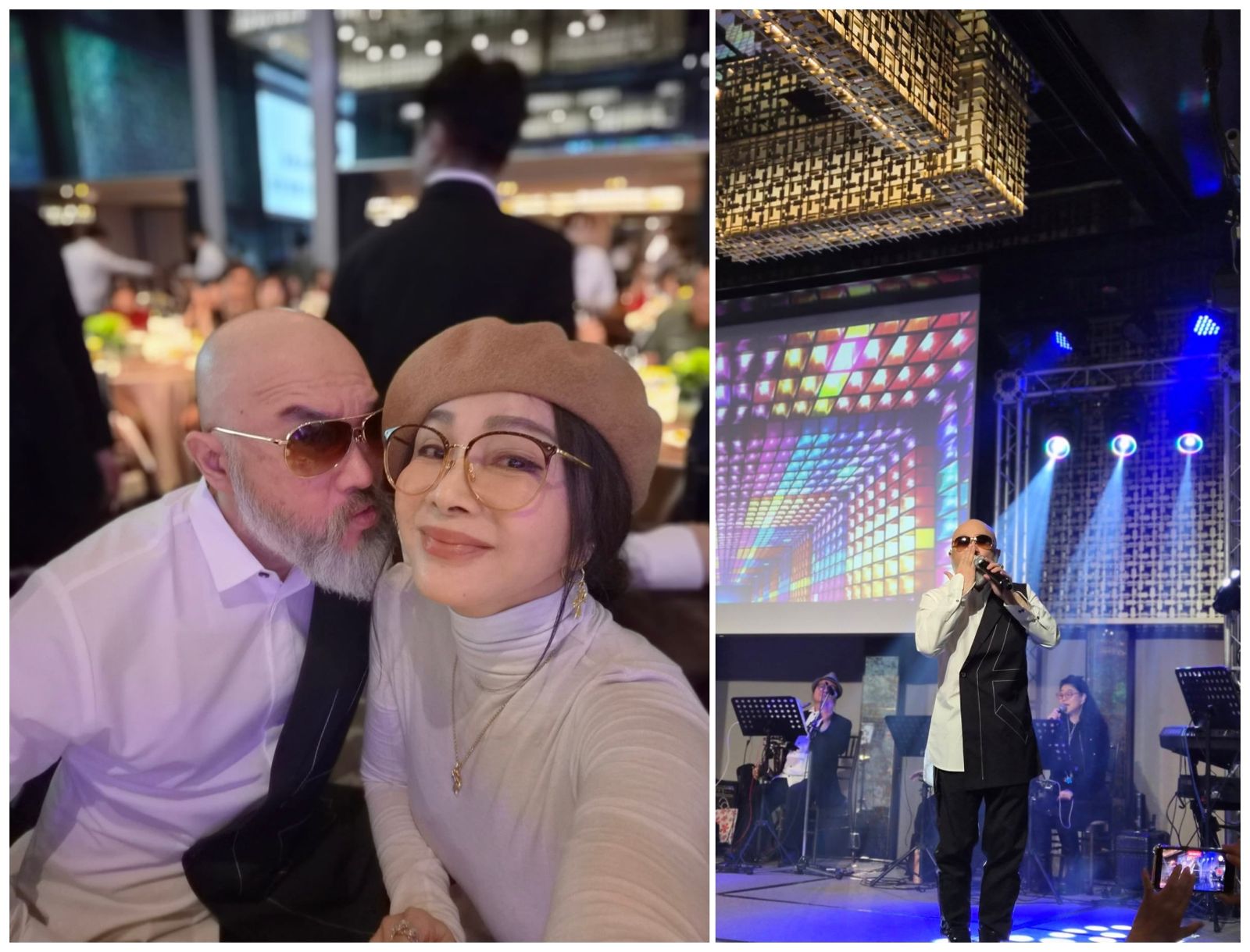 辛龍與陳美鳳貼臉自拍展輕鬆一面　曾認...