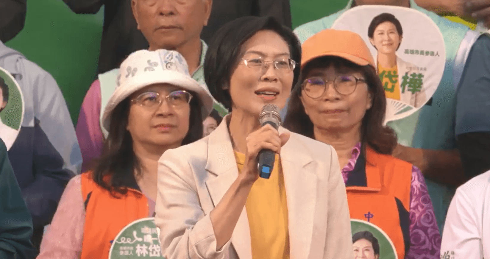 旗山造勢湧萬人！林岱樺稱「民調第一」...