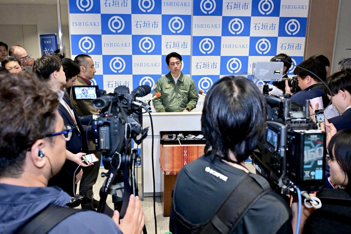 日本防衛重心轉向台灣周邊 防相視察宮古、石垣島