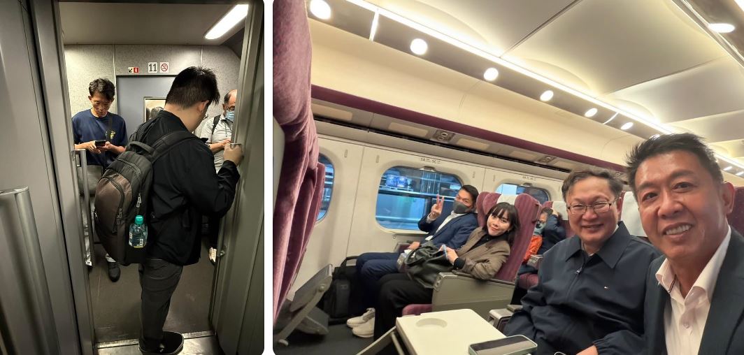 小草稱「黃國昌高鐵罰站、綠委搭商務艙...