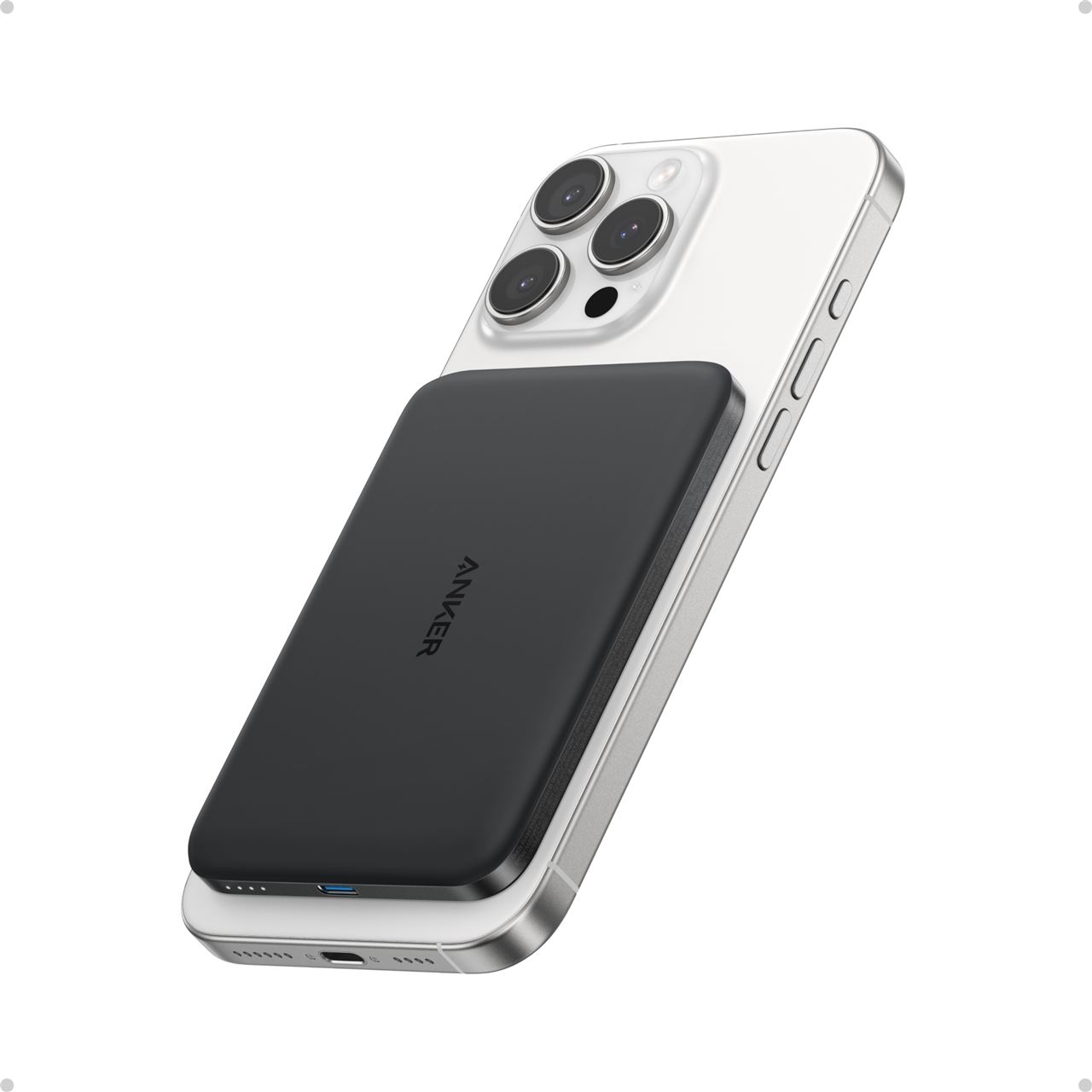 歷代最輕薄！無感吸附便攜隨行　ANKER A1665磁吸行充進化登場