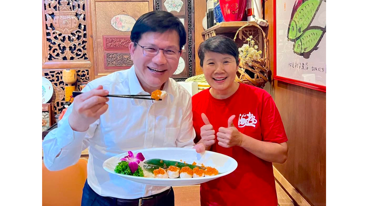 挺日本！跟進賴清德吃日料　林佳龍曬干...
