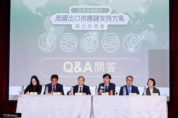 美關稅衝擊 經部4大措施受理逾2千件