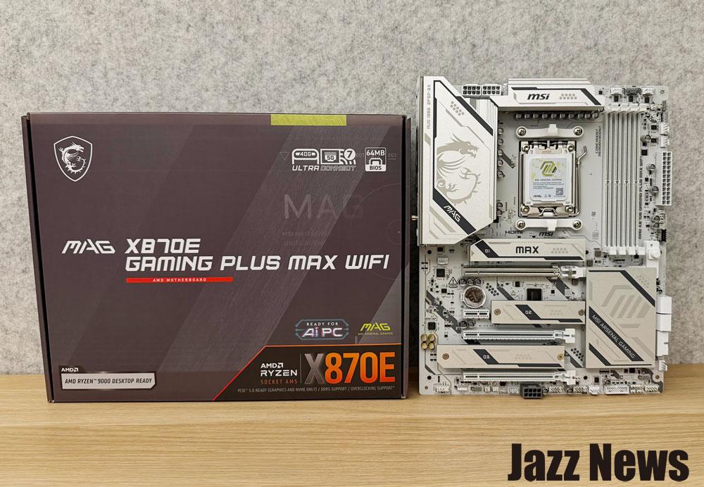 雪白銀色超帥！微星MAG X870E...