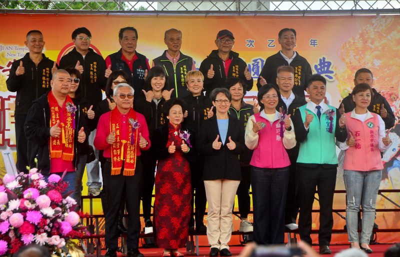 蕭副總統訪濟安宮讚公益傳善 (圖)