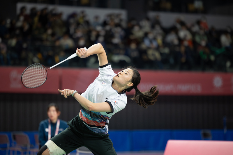 羽球女將沈彥汝東京聽奧女單奪銀 (圖)
