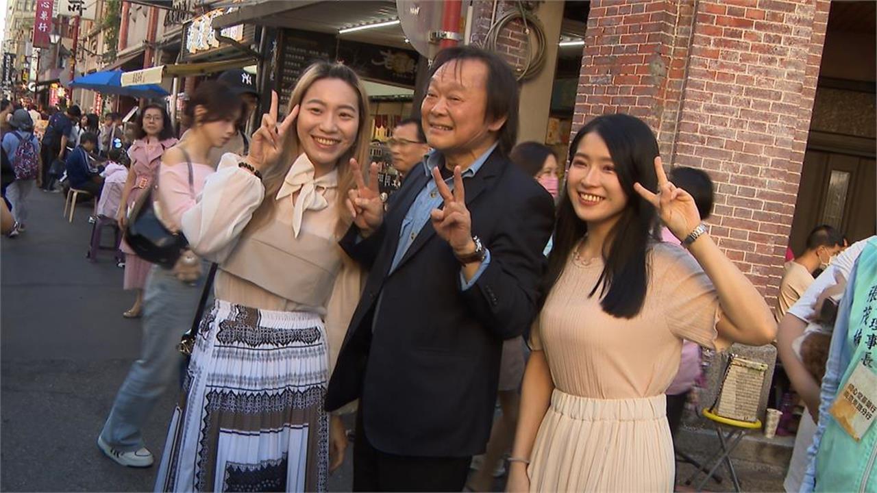 強調自己會是「最後一個踏上中國的台灣...