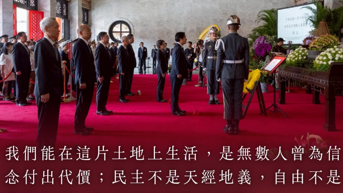 賴清德致敬黃百韜酸鄭麗文緬懷共諜　國民黨：民進黨內共諜頻傳有資格談忠誠？