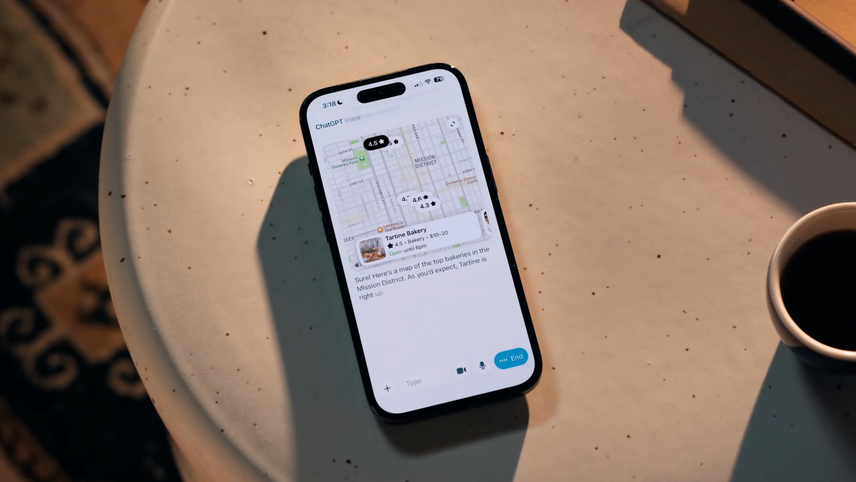 ChatGPT 語音功能已可在聊天介面直接使用