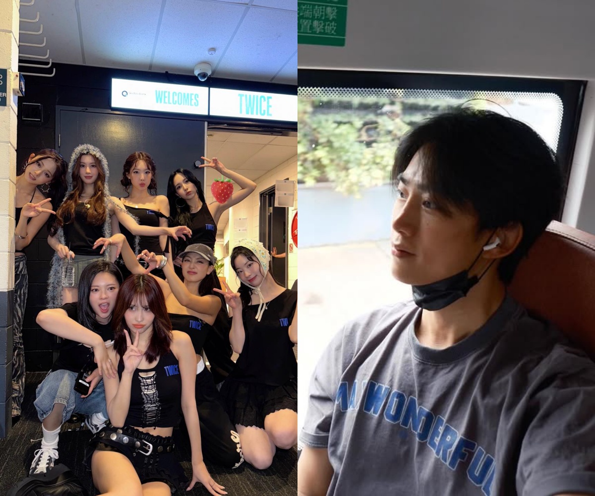 玉澤演發現TWICE來台開唱！ 興奮拍照：歡迎來到臺灣
