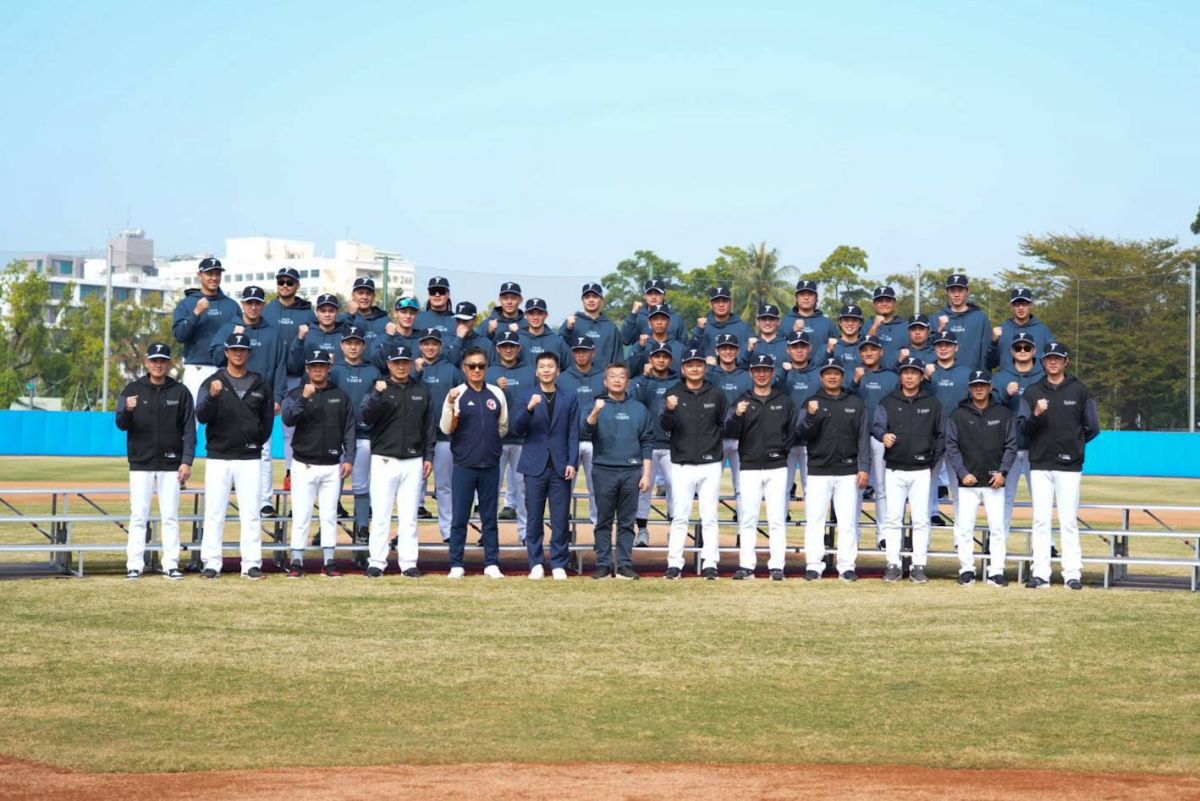 台灣隊開訓「TEAM TAIWAN」...