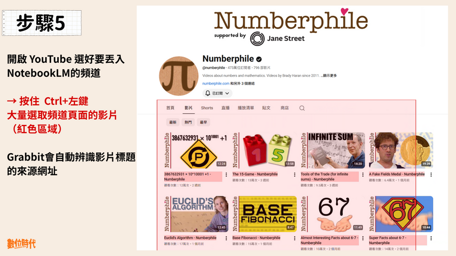 網址不用慢慢貼！NotebookLM...