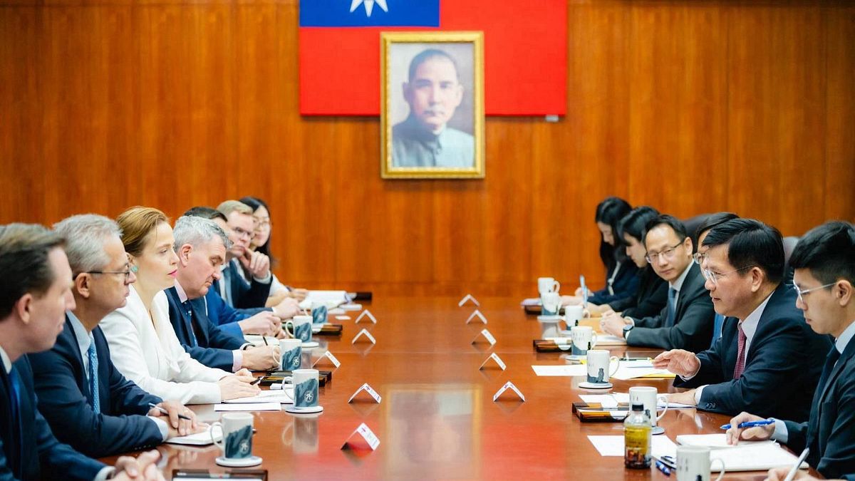 接見軍備業者？林佳龍曝與8人訪團深入交流這些議題：都是台灣重要朋友