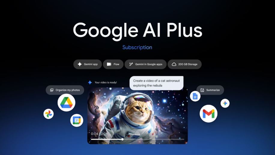 Google AI Plus正式推出　月花260元提升創意、前兩個月5折