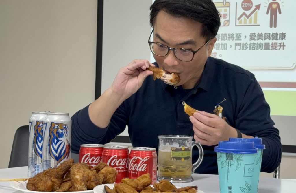 科技男吃炸雞紓壓 減重治療甩18公斤