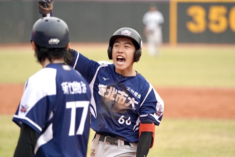 大專棒球聯賽北市大闖4強　廖睿綸獲選MVP (圖)
