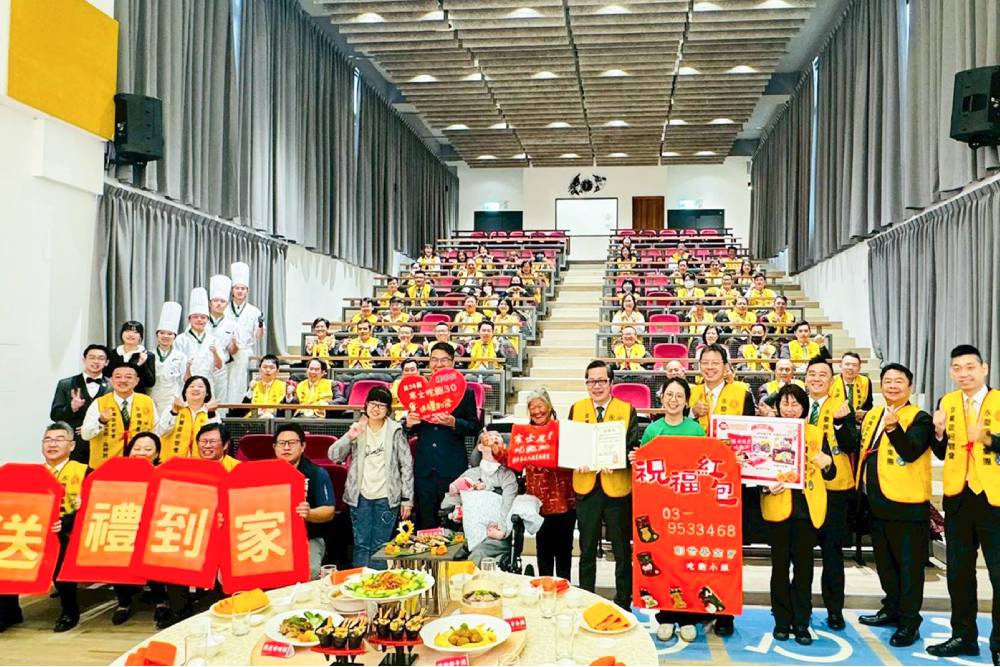 支持寒士吃飽30　永慶加盟四品牌宜蘭經管會溫暖植物人家庭