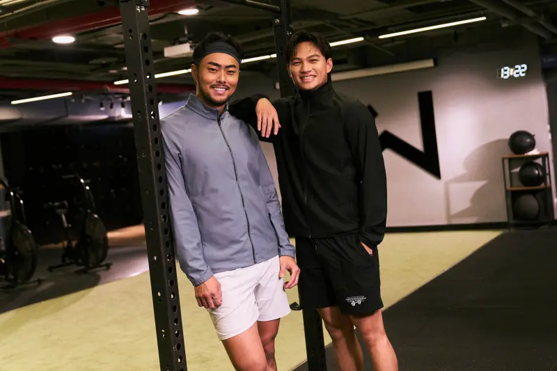 帥度破表！林家正、徐若熙穿lululemon戰袍