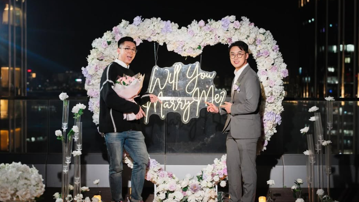 型男主播「情定6年男友」　下跪求婚！...