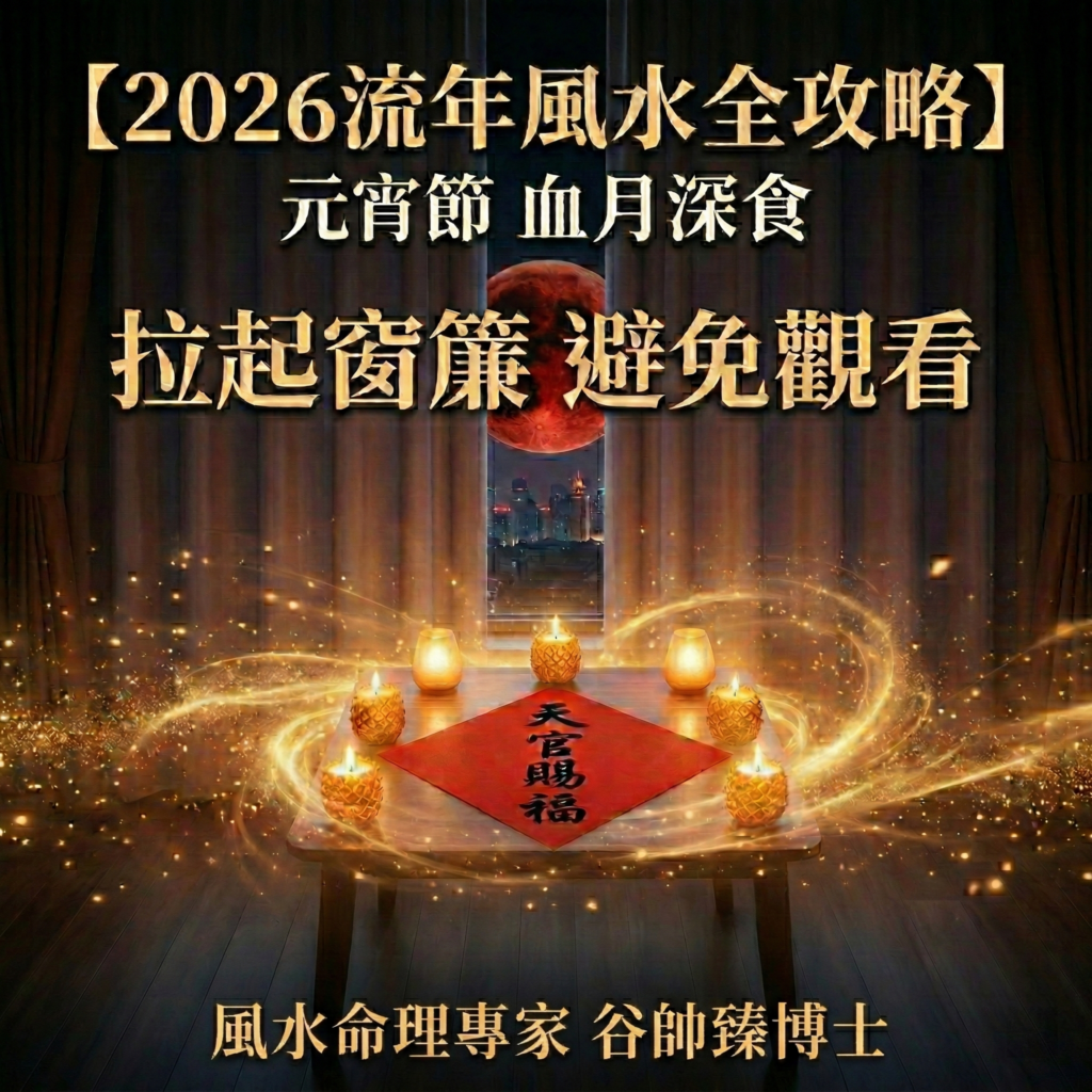 【谷帥臻專欄】 白天搶財神 晚上擋血煞！元宵「日夜雙軌」最強開運避險SOP！