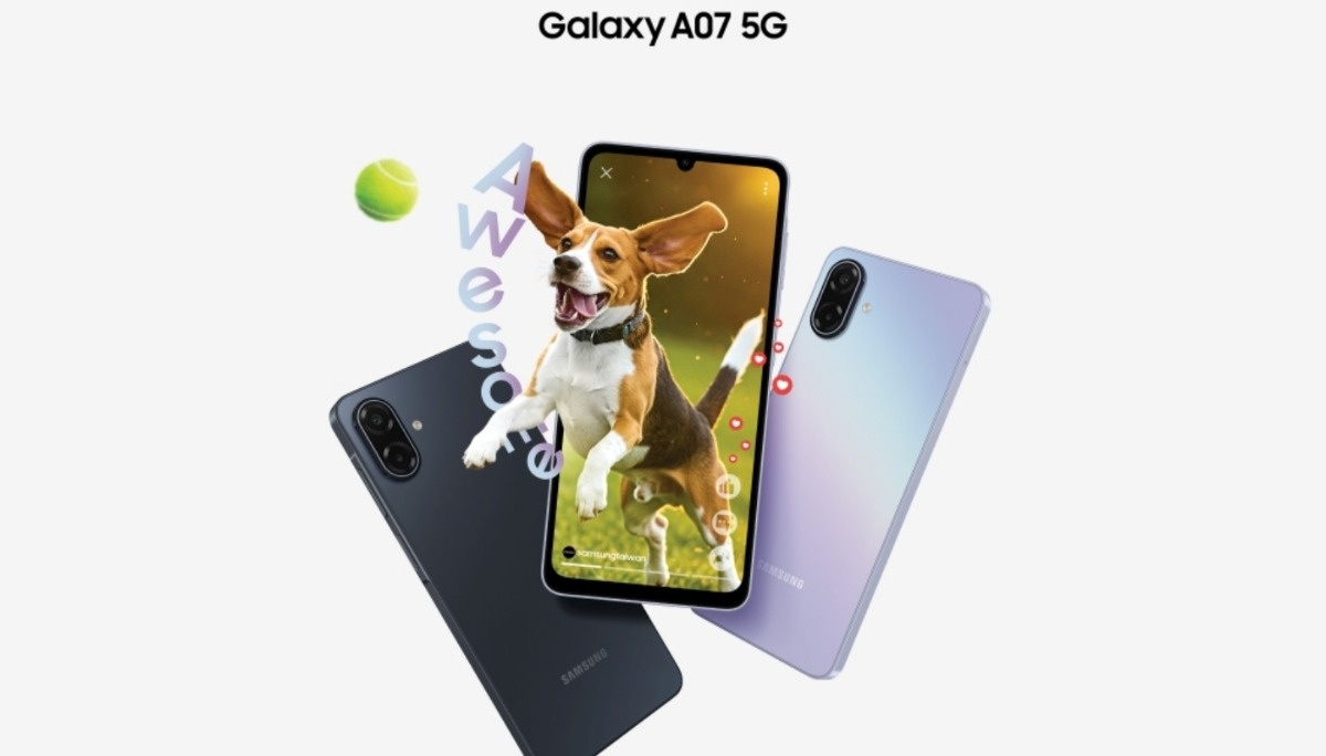 不到六千元的手機？三星 Galaxy A07 5G ：6000mAh 超大電量簡直是追劇神器！