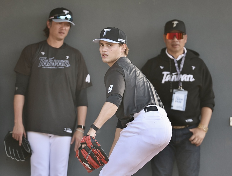 WBC經典賽台灣隊高雄開訓（2） (圖)