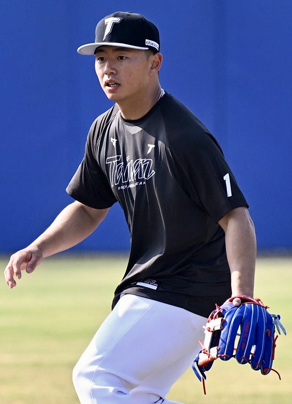 旅美棒球選手鄭宗哲投入經典賽台灣隊集...