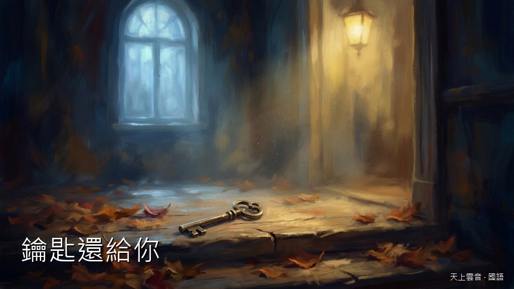 鑰匙還給你封面