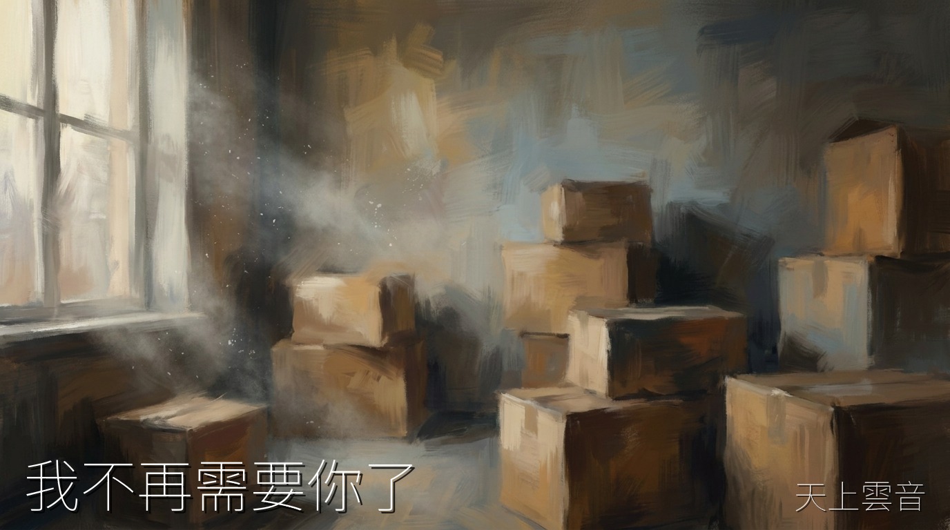 我不再需要你了封面