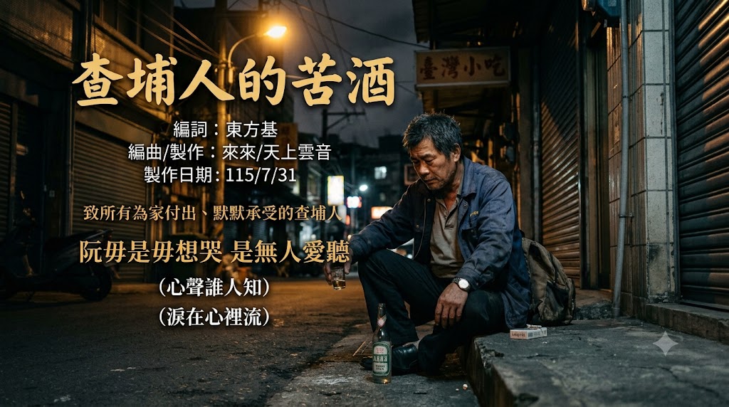 查埔人的苦酒封面