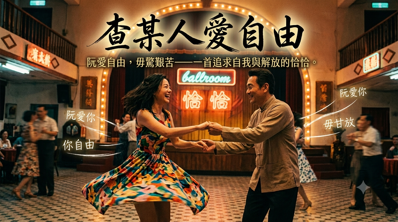查某人愛自由封面