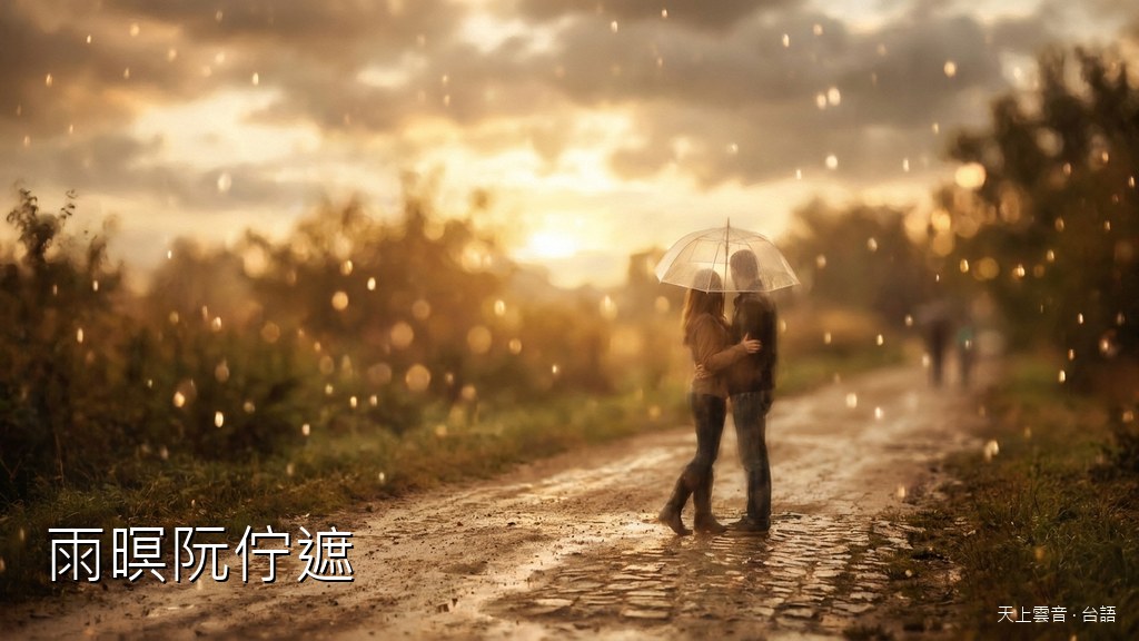 雨暝阮佇遮封面